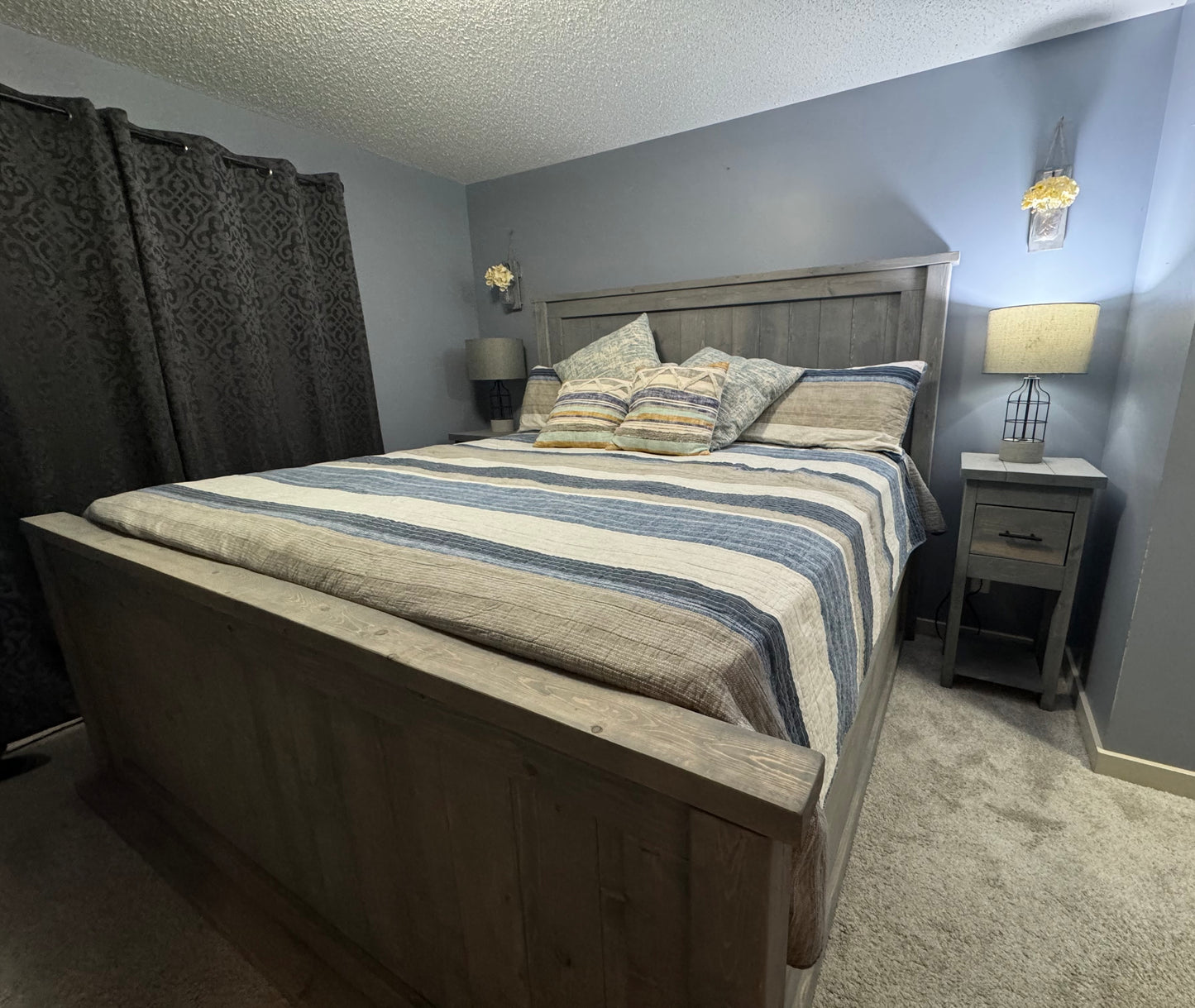 Foundation Series Lodge Style Bed frame