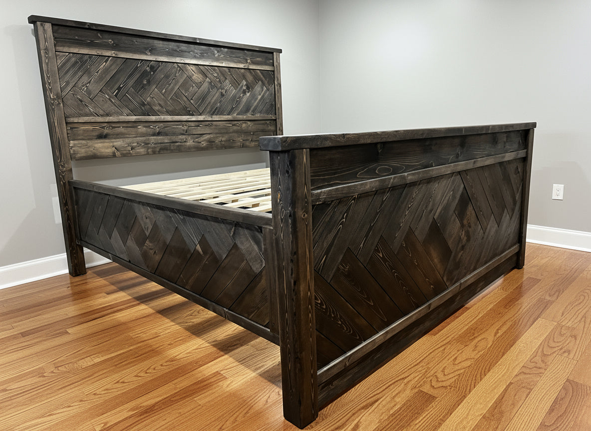 Custom Timberweave Bed frame