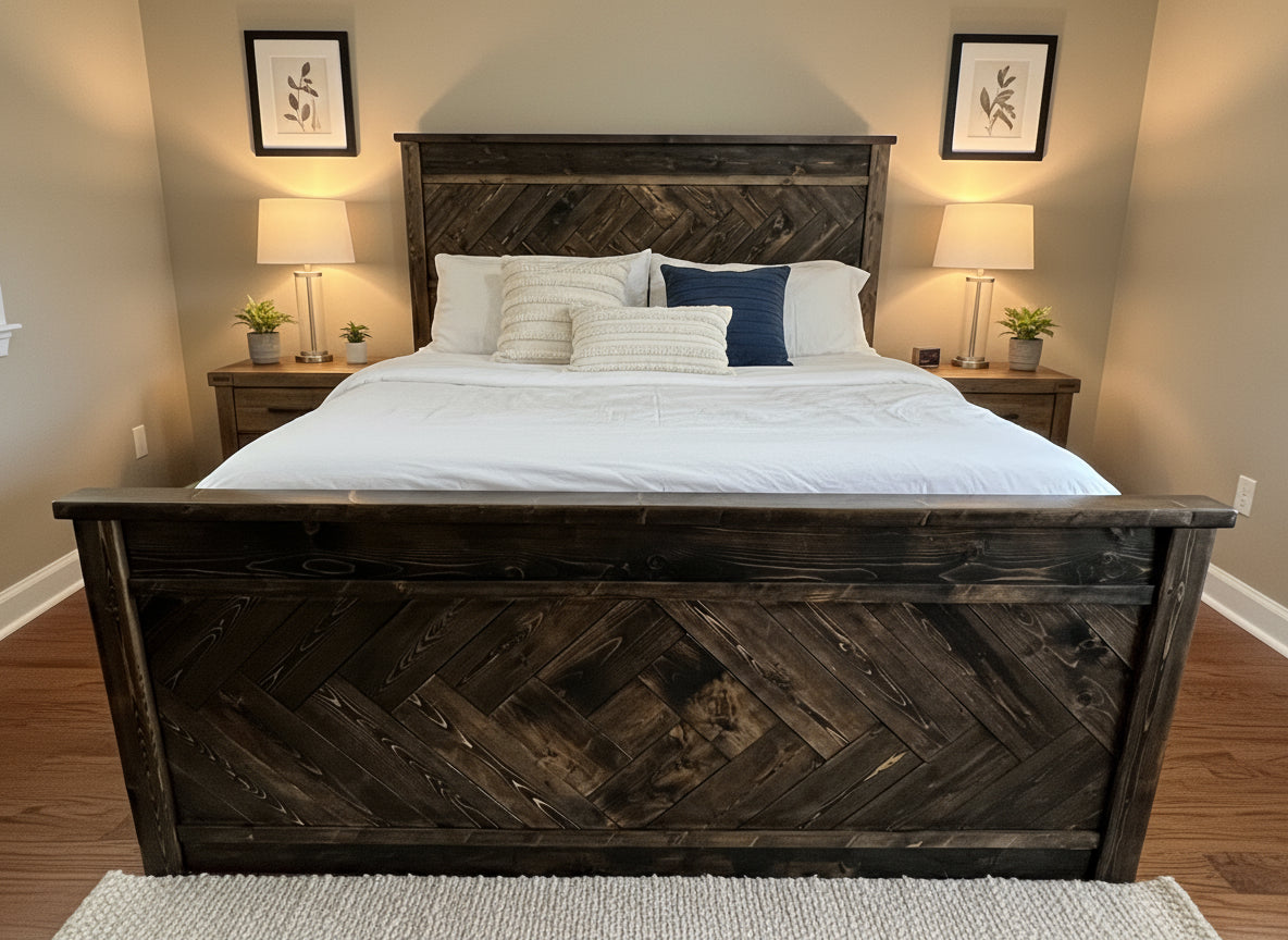 Custom Timberweave Bed frame