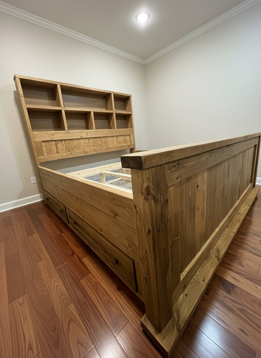 Woodland Shelf Bed