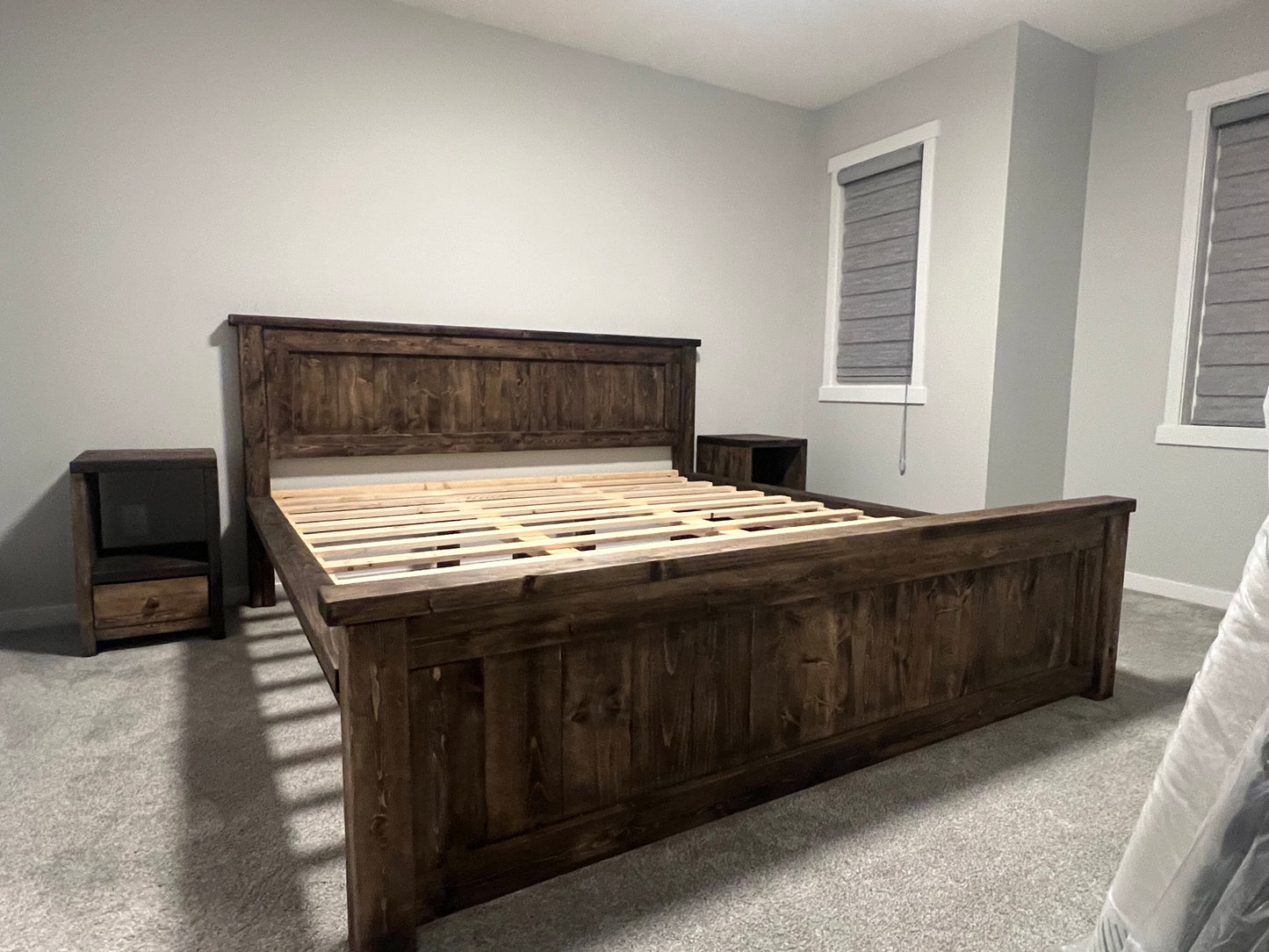 Foundation Series Lodge Style Bed frame