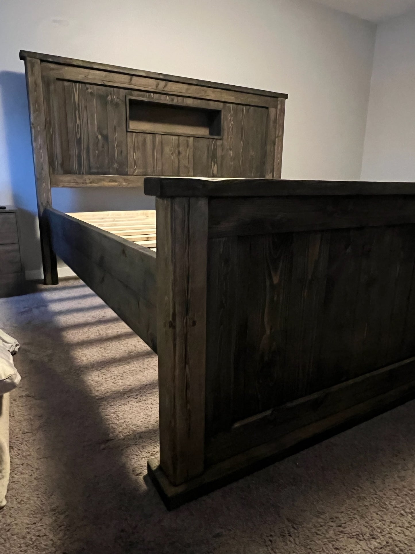 Headboard Cubbies (with or without) USB/Power Outlets or Headboard Lighting