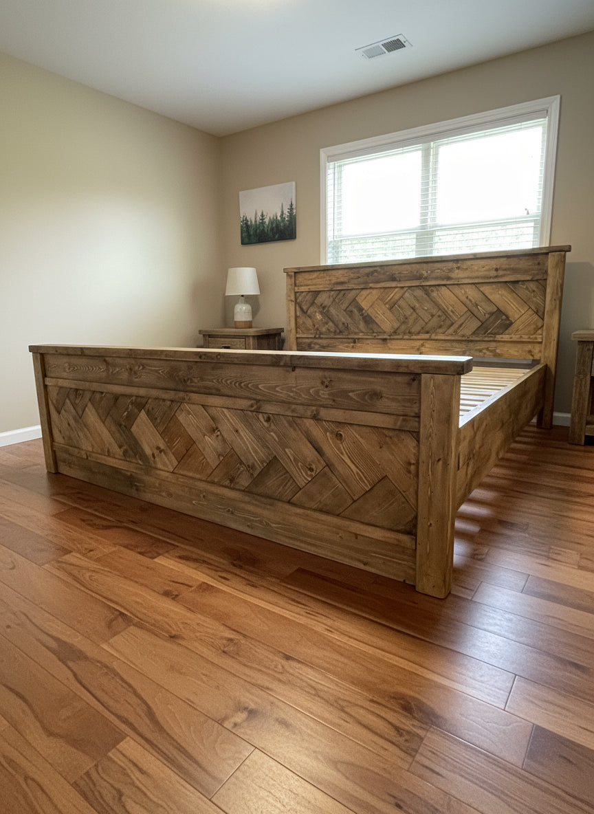 Custom Timberweave Bed frame