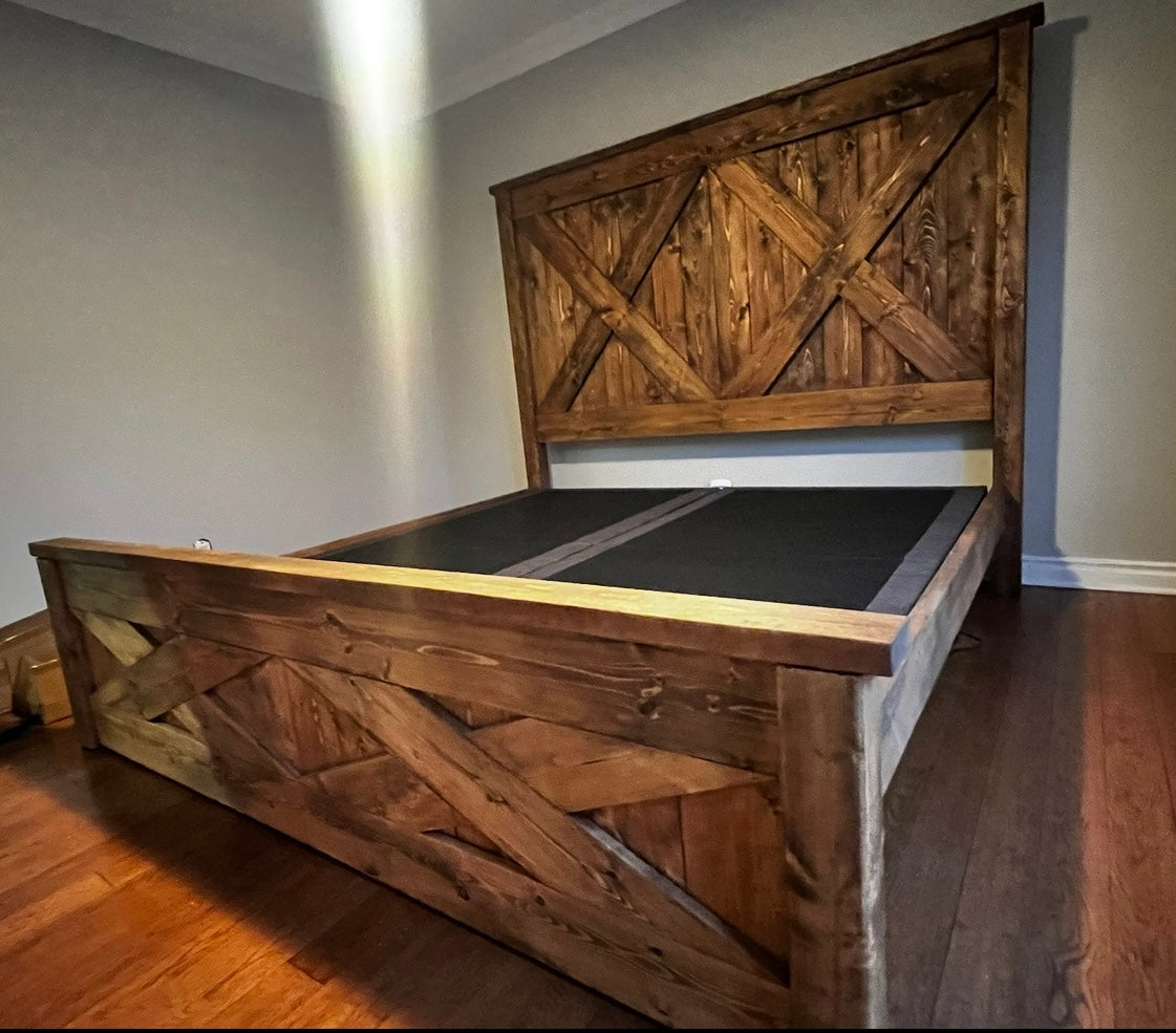 Foundation Series Heritage "X" Bed frame