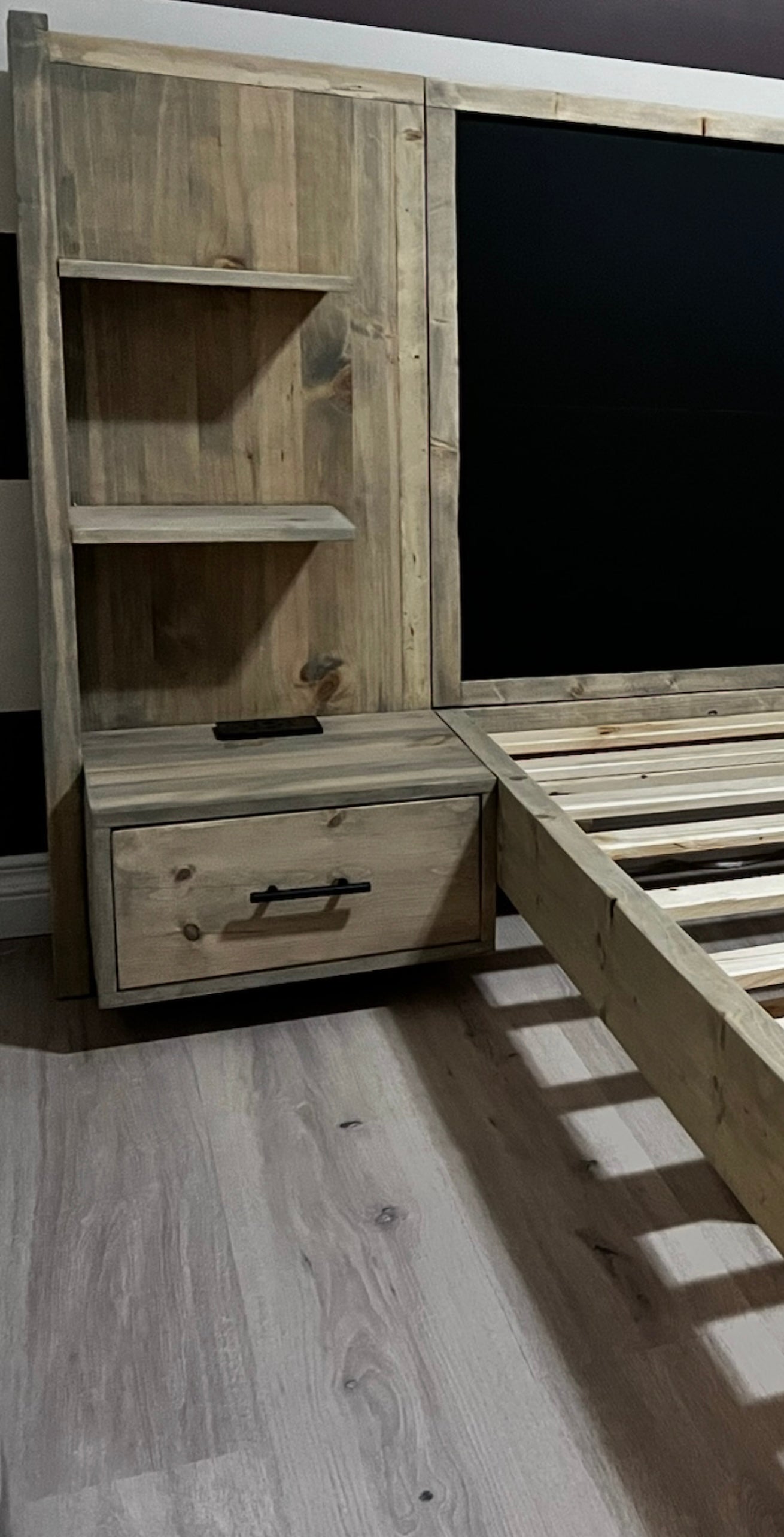 USB/Power Outlet (For Woodland Shelf Bed and Driftwood Floating Bed Frames Only)