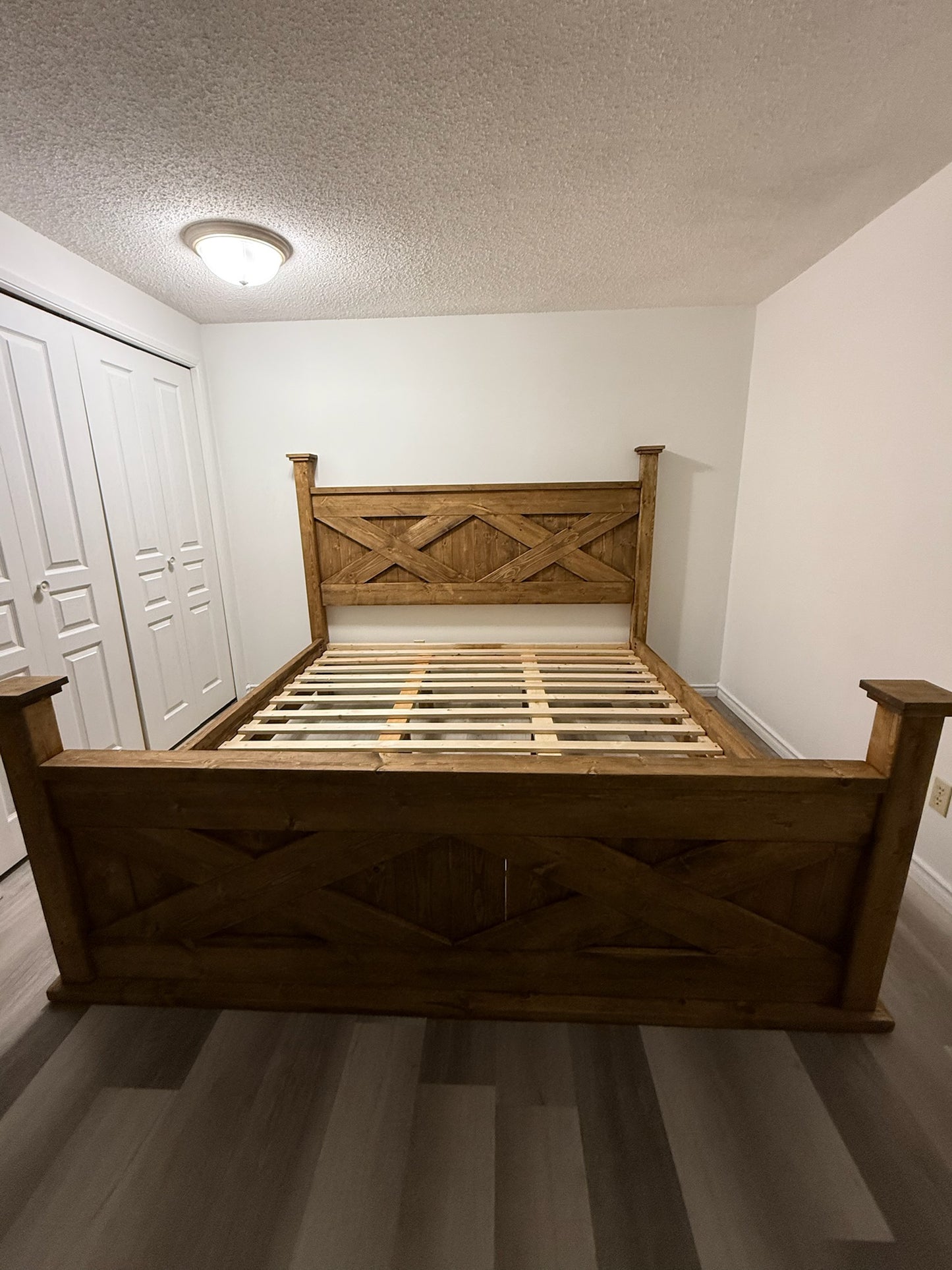 Custom Heritage “X” Poster Bed frame