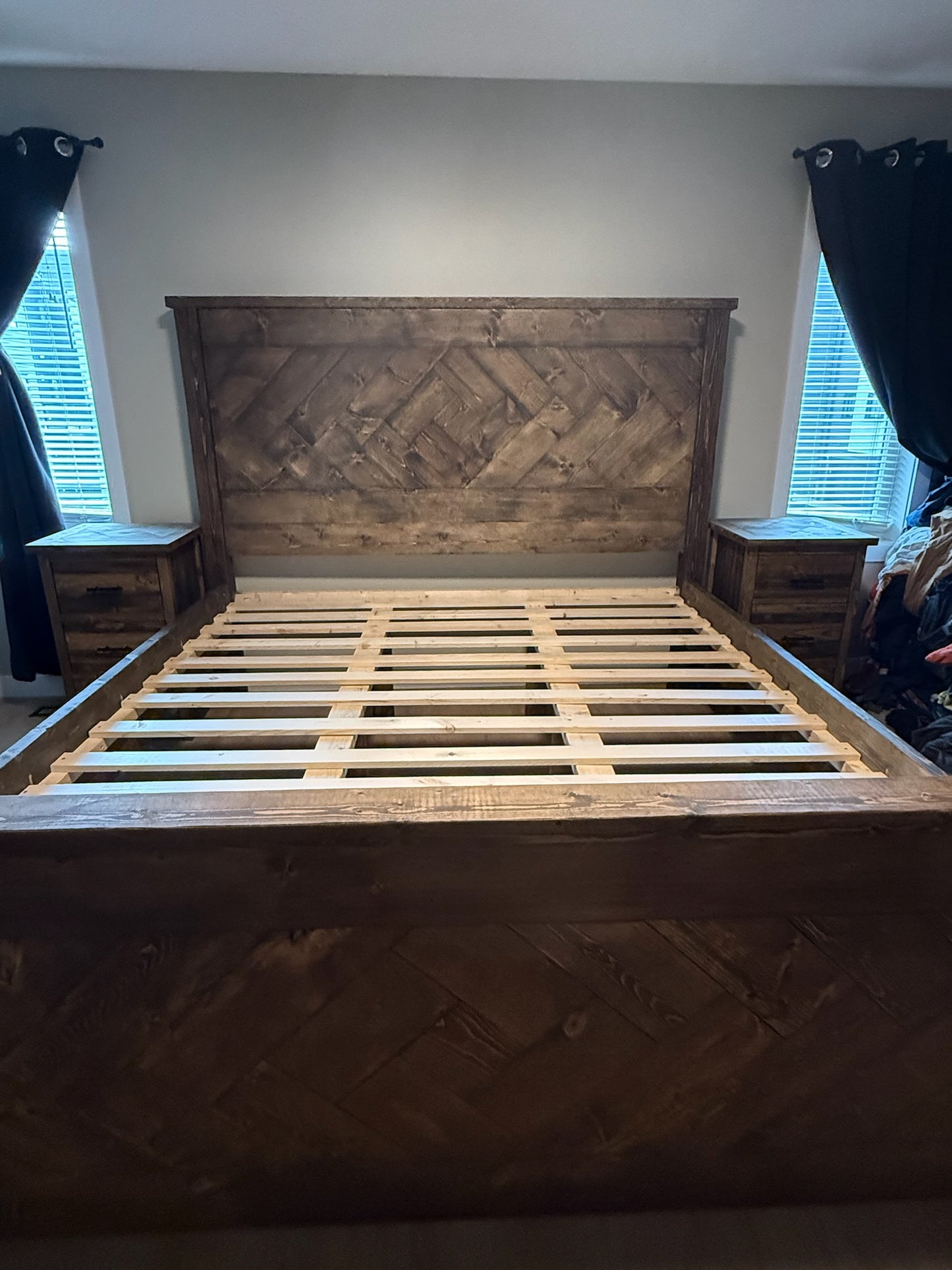 Custom Timberweave Bed frame