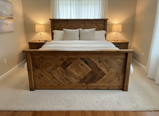 Custom Timberweave Bed frame