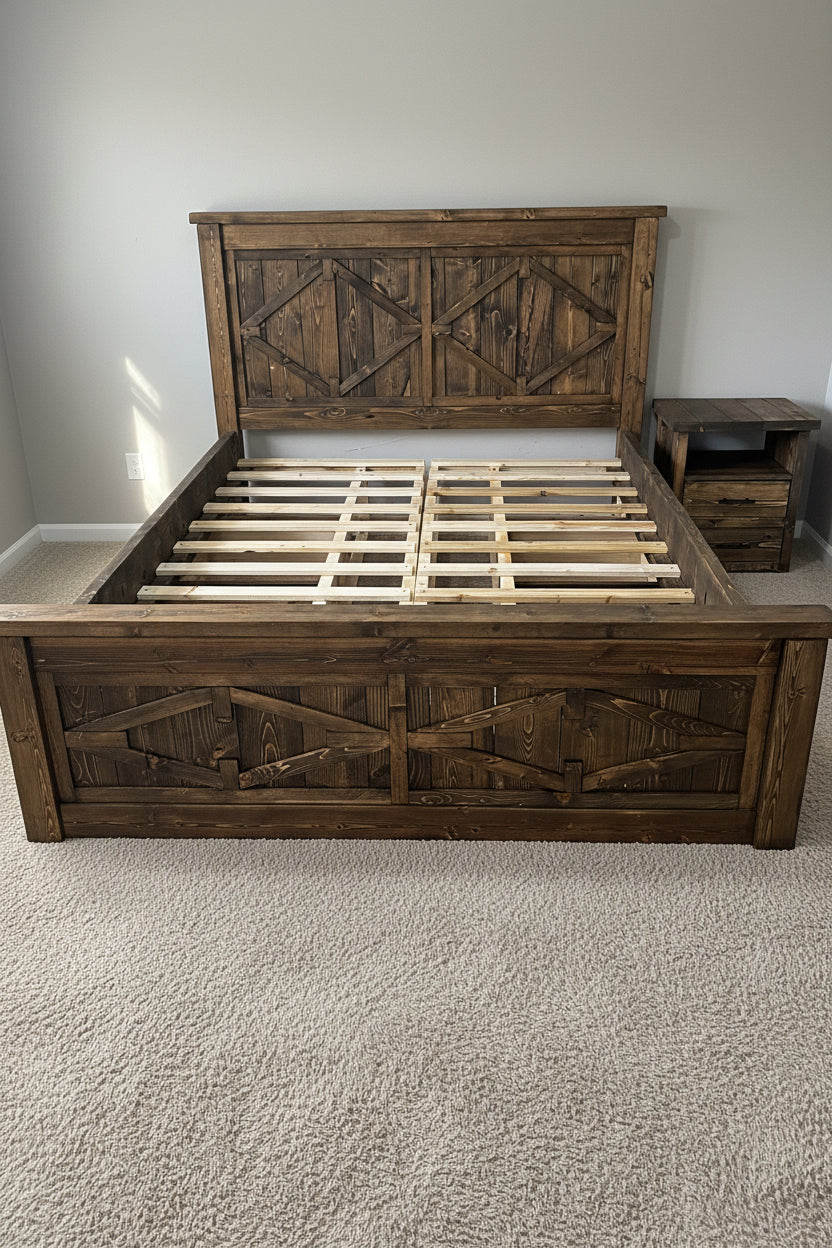 Diamond Storage Bed frame