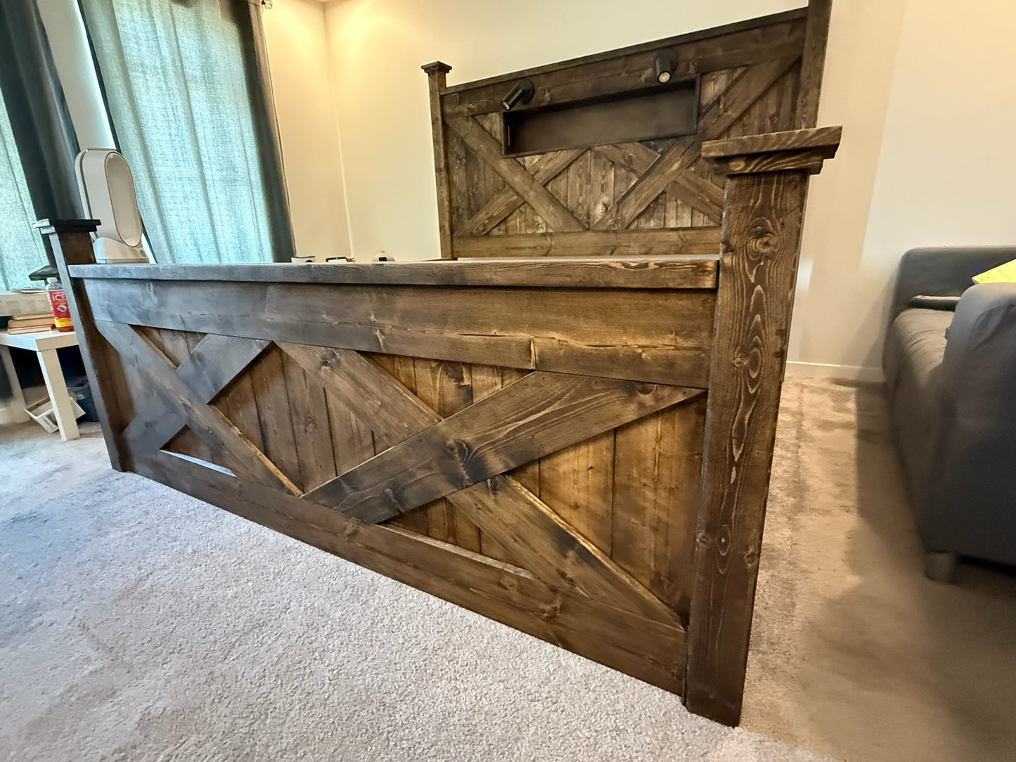 Headboard Cubbies (with or without) USB/Power Outlets or Headboard Lighting