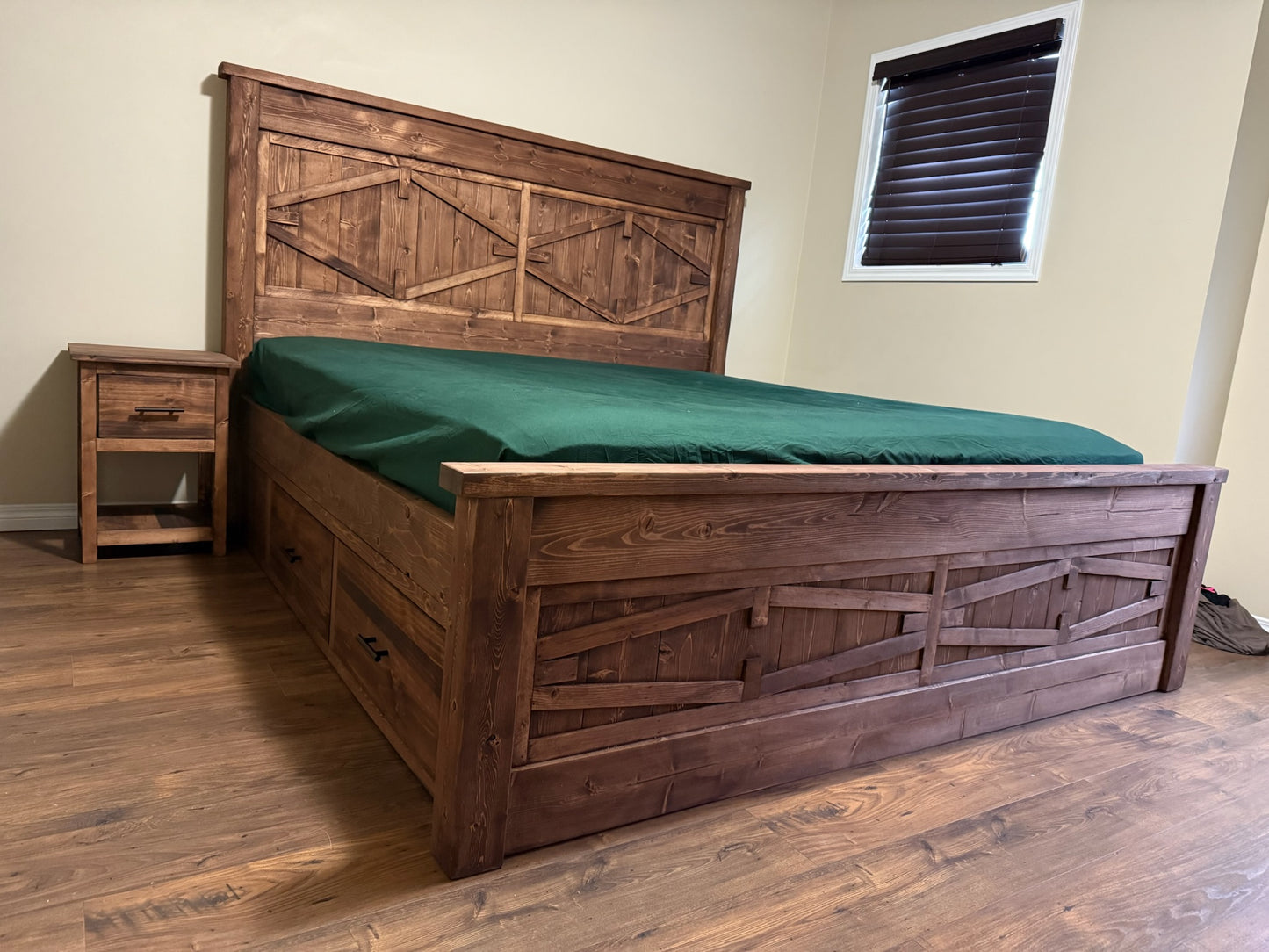 Diamond Storage Bed frame