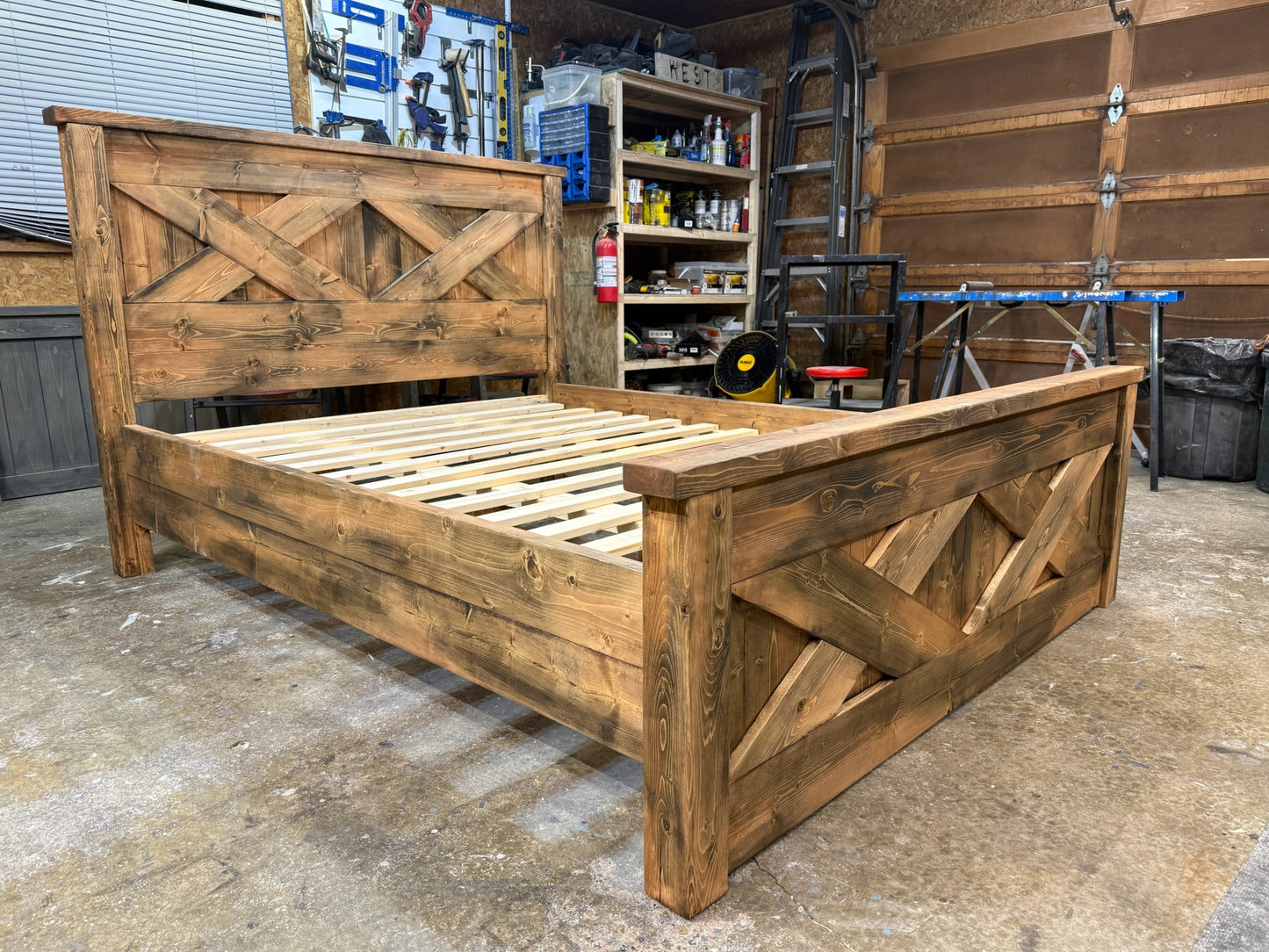 Heritage "X" Bed frame - without storage